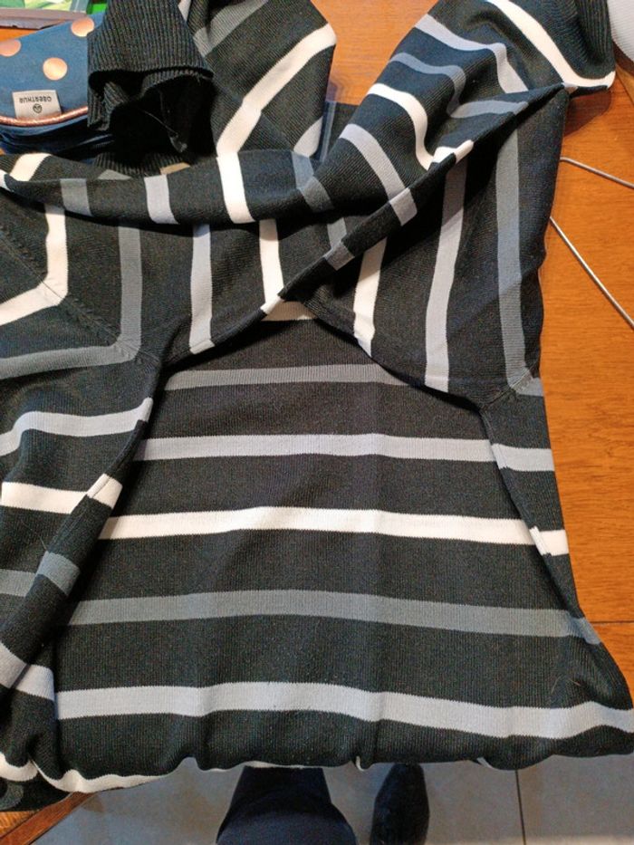 Pull rayé In Extenso XL - photo numéro 4