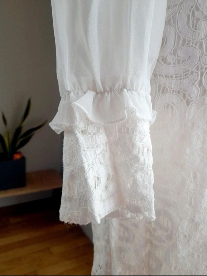 Superbe robe dentelle vintage - photo numéro 4