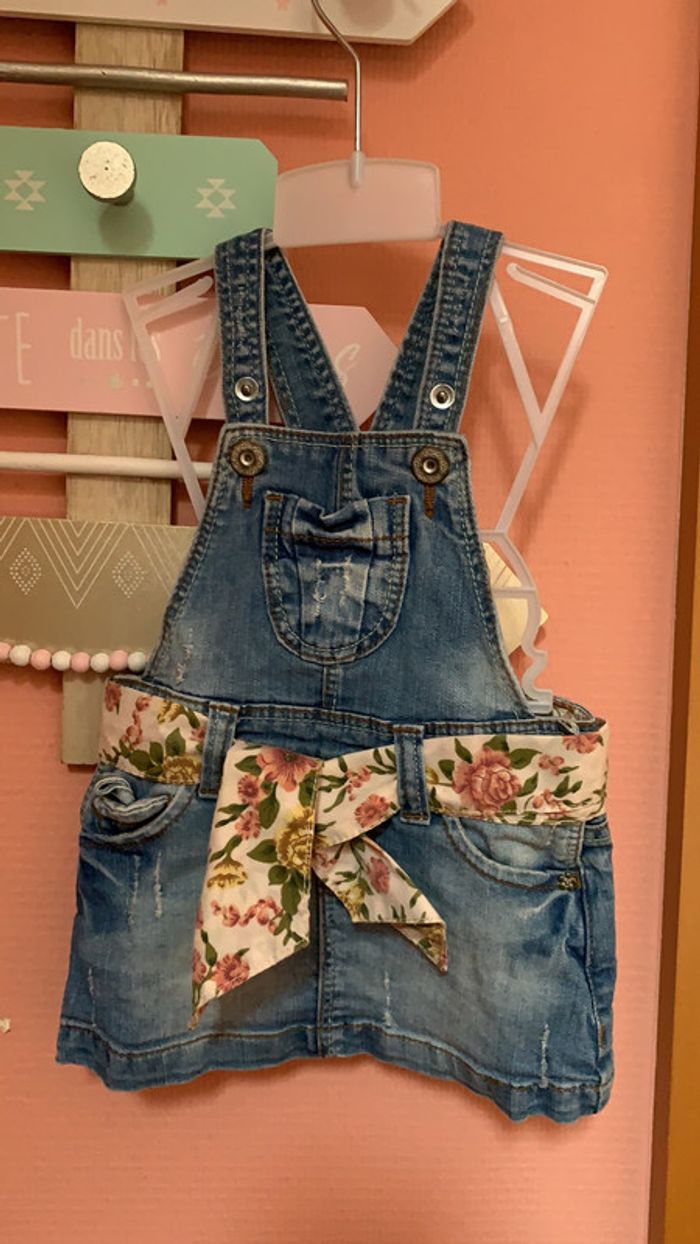 Robe en jeans Zara baby 6 mois