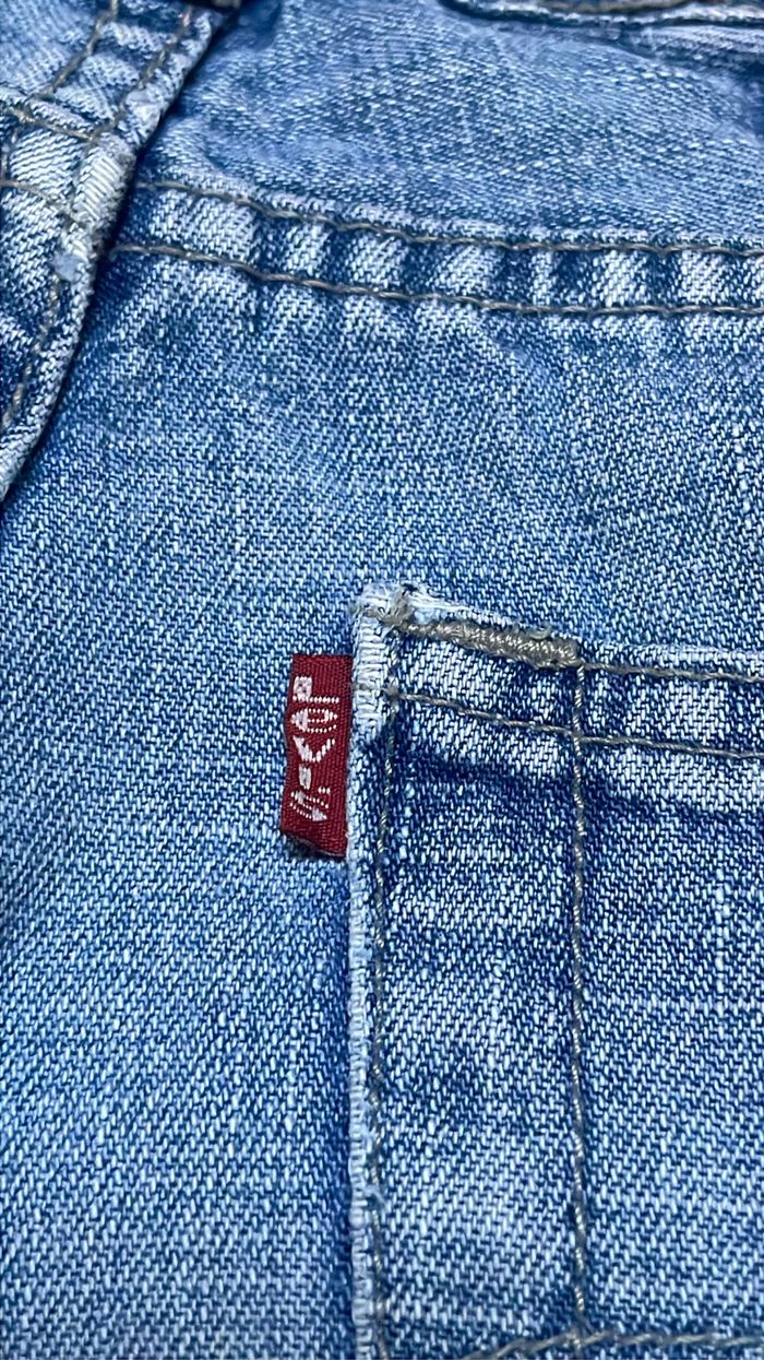 Jeans Levi's Vintage Taille 31 / 34 - Coupe Droite, Délavé Clair - photo numéro 5