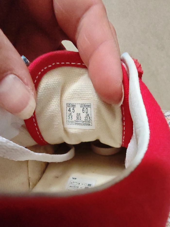 Vans Rouge - photo numéro 5