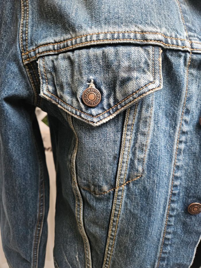 Levi's veste en jeans taille L - photo numéro 5