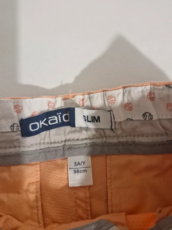 Short slim 3 ans 98 cm Okaïdi - photo numéro 3