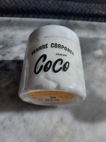 Beurre corporel hydratant senteur noix de coco