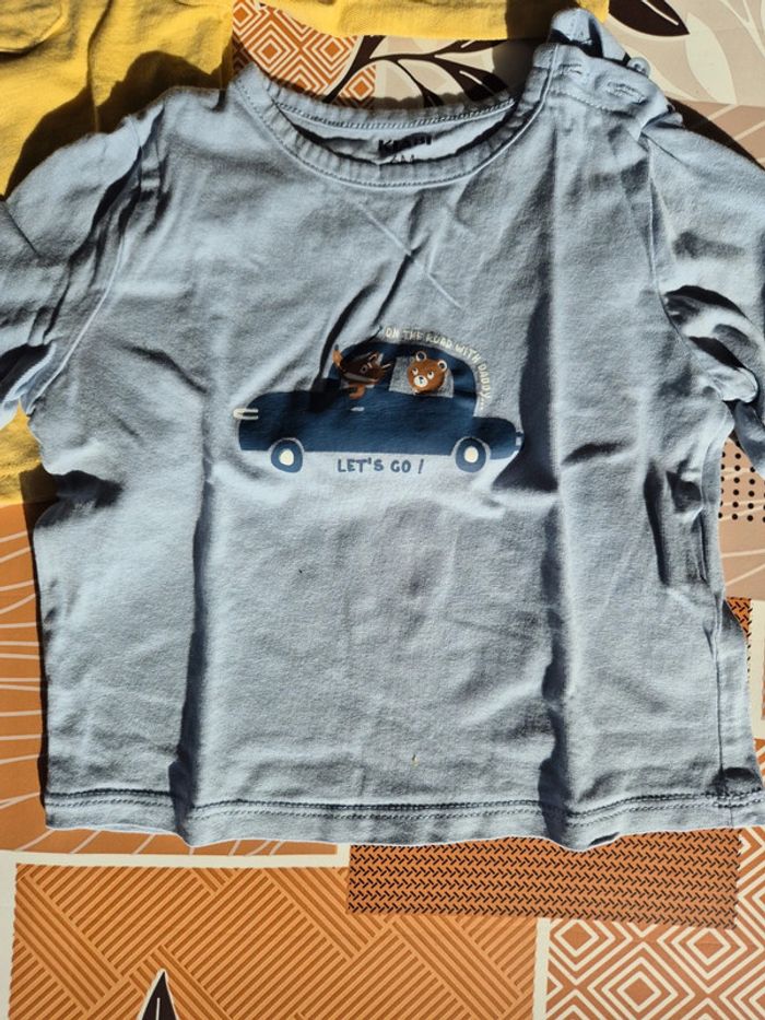 Lot de 2 tee-shirt manches longues - photo numéro 2