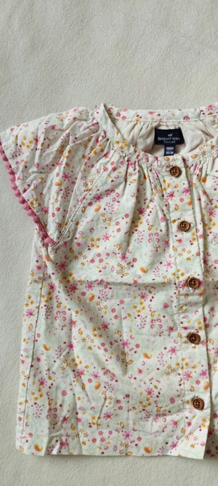 Chemise fleurie 18 MOIS - photo numéro 2