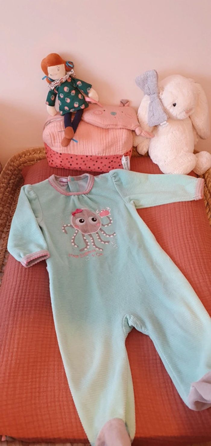 Pyjama Pommette taille 9 mois
