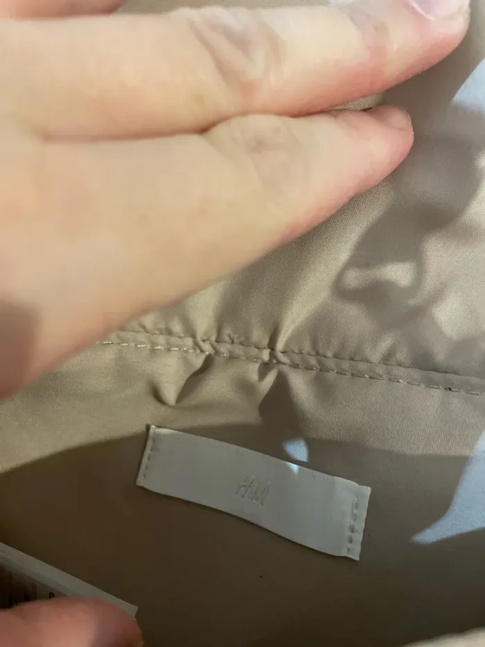 sac à main pochette h&m jaune - photo numéro 3