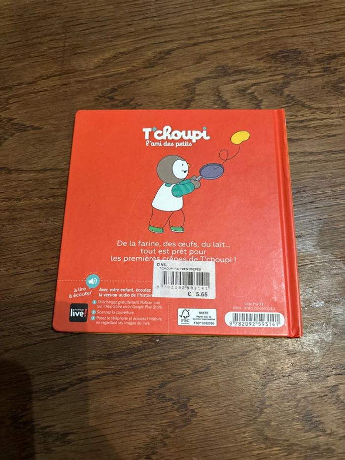Livre T’choupi fait des crêpes - photo numéro 3