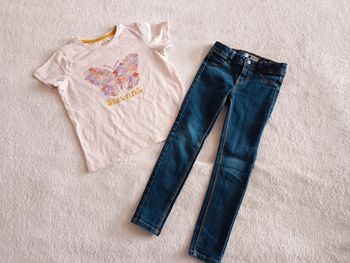 Ensemble t-shirt et jeans Skinny 5 ans