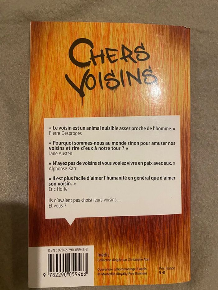 Livre chers voisins - photo numéro 4