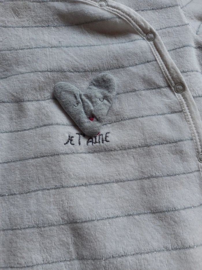 Pyjama chaud fille 1 mois - photo numéro 2