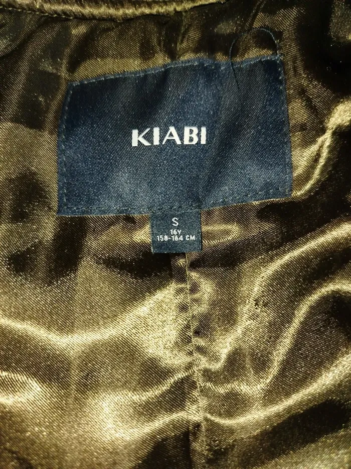 Bombers long kaki fille Kiabi taille 16 ans - photo numéro 2