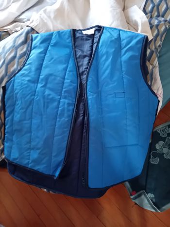 Gilet sans manche réversible 