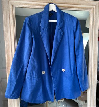 Blazer Femme Kiabi Bleu, Taille 36