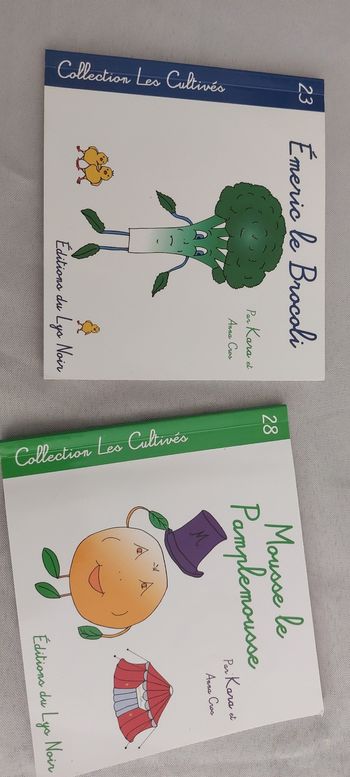 Lot de 2 petits livres