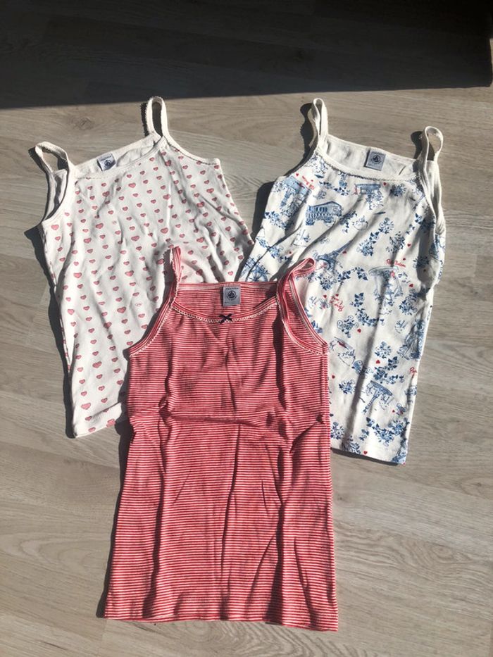 Lot chemises Petit Bateau 10 ans