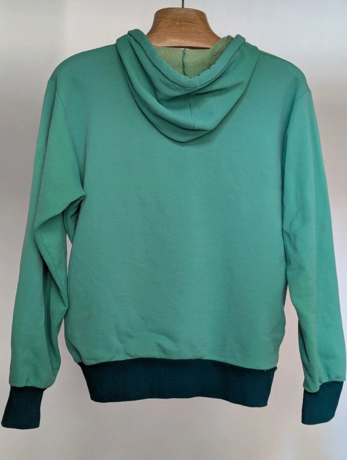 Sweat à capuche vintage Dropnyl Helanca - Vert - photo numéro 2