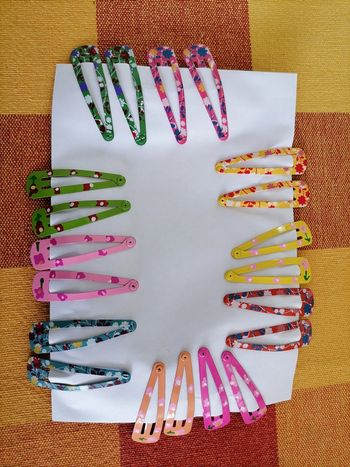 Lot de barrettes pour cheveux