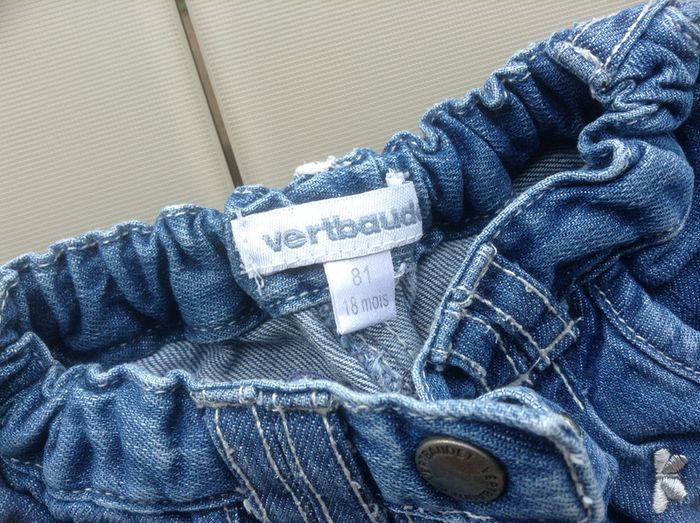 jean vertbaudet fille - photo numéro 2