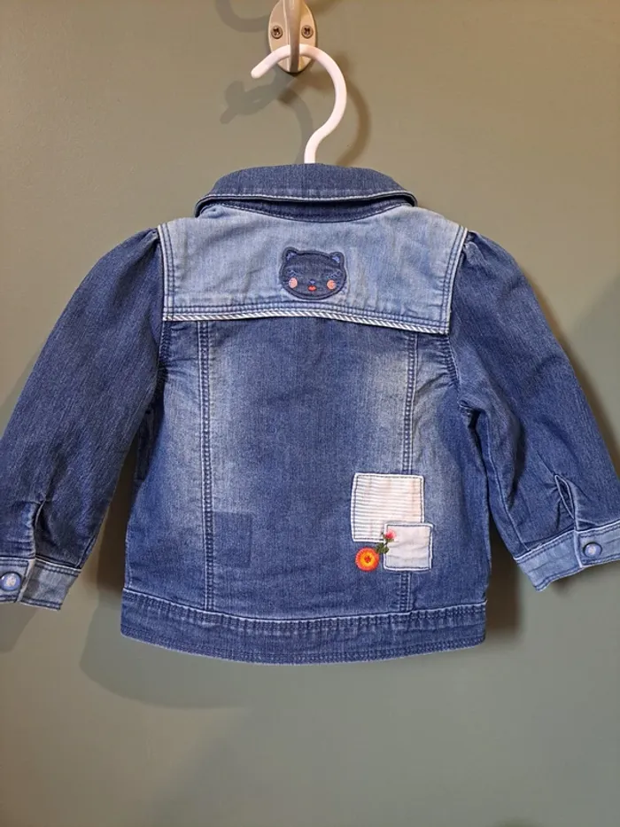 Veste en jeans - Orchestra - 6 mois - photo numéro 3
