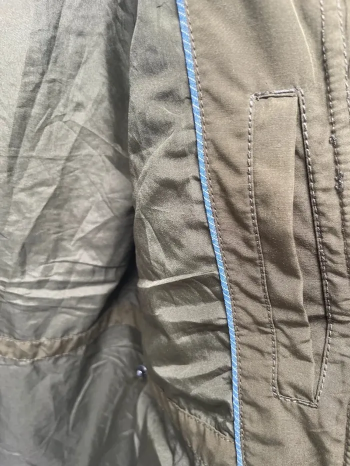 Levi's Green Coat Parka Women's Size M - photo numéro 11
