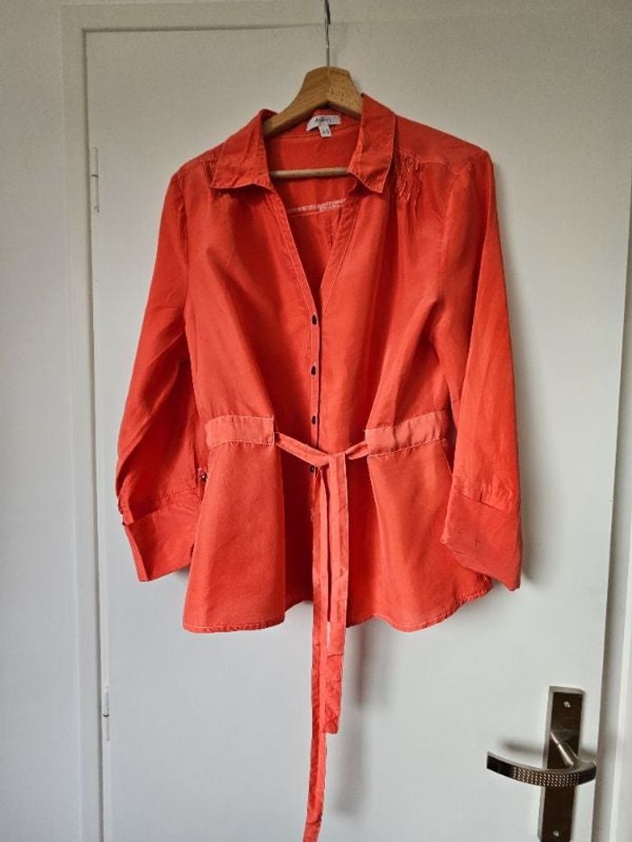 Chemisier en soie Corail taille 42 maison 123