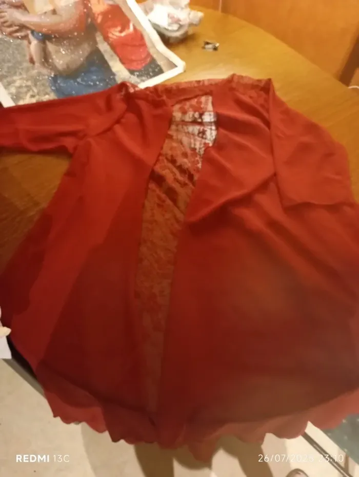 Gilet rouge