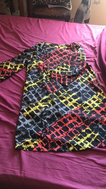 Robe colorée