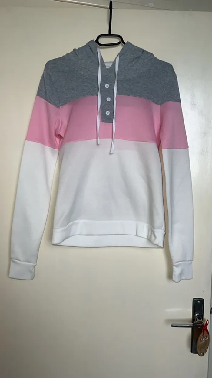 Ensemble sweat + jogging T36 🩷🩶 - photo numéro 5