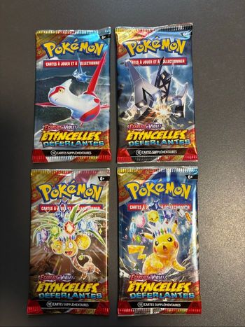 Art set Pokémon Étincelles déferlantes NEUF