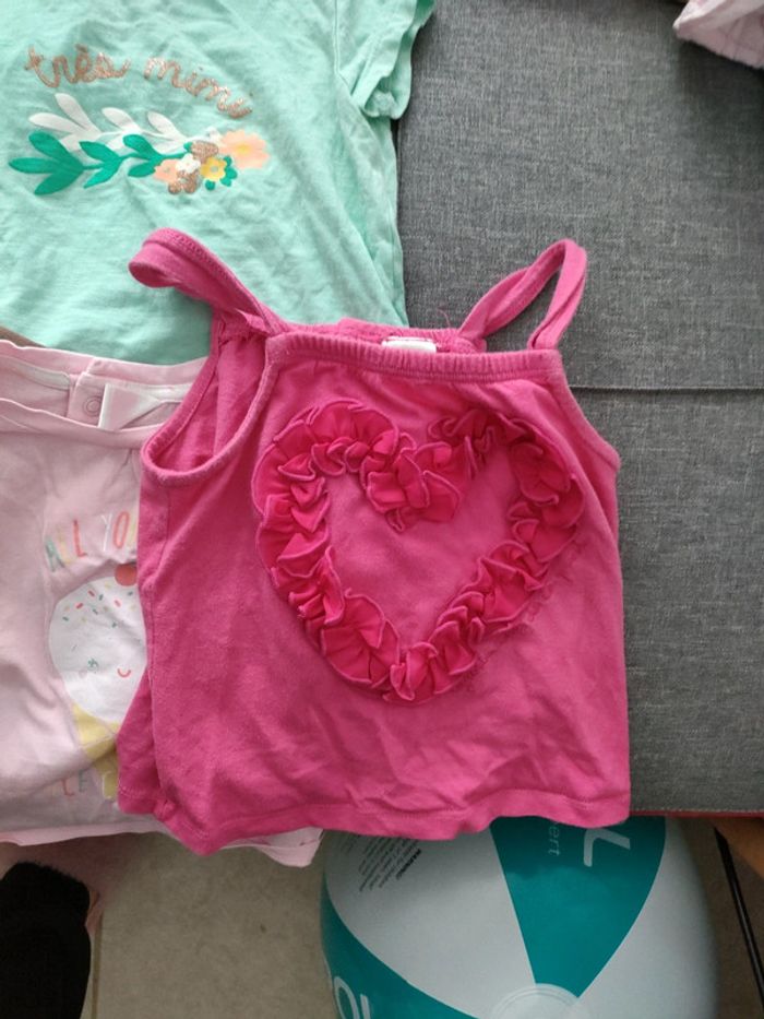 Lot tee-shirts 18 mois - photo numéro 3