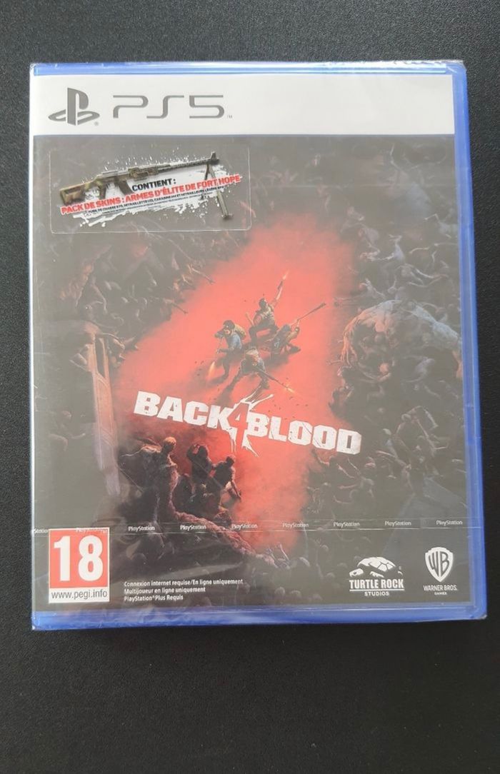Jeu ps5 black blood 4 - photo numéro 1