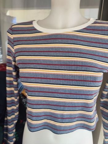 #kytieSfemme. Top court manche longue taille S