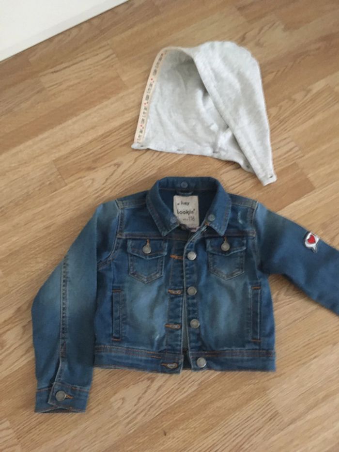 Veste en jean taille 116. - photo numéro 4