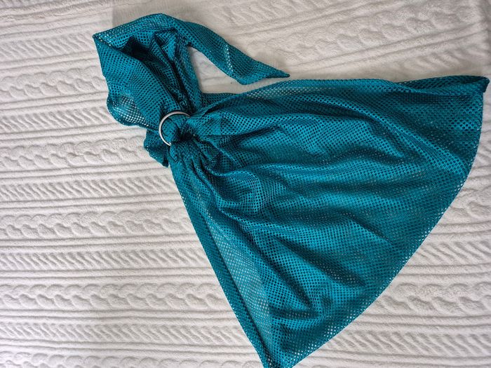 Echarpe sling "Chimparoo" turquoise