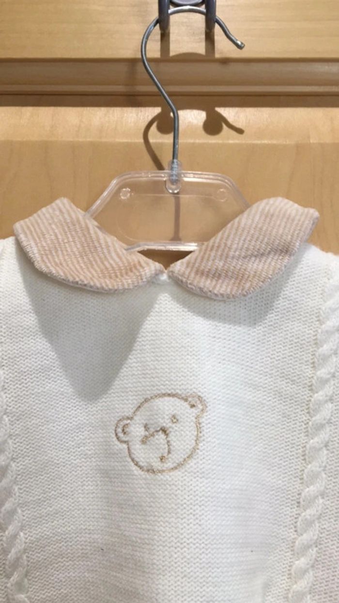 Veste garçon crème kiabi 3 mois - photo numéro 2