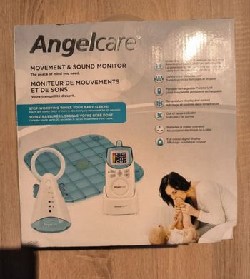 Babyphone angelcare moniteur de mouvements et de sons