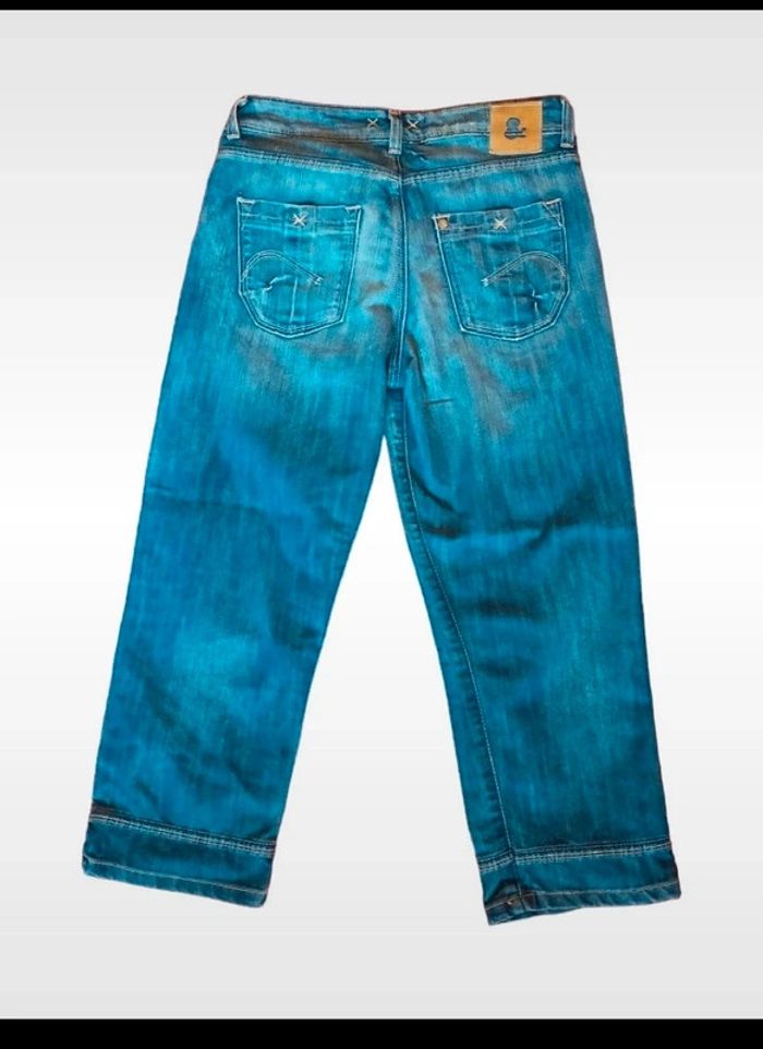 Pantacourt en jean taille 36 - photo numéro 2