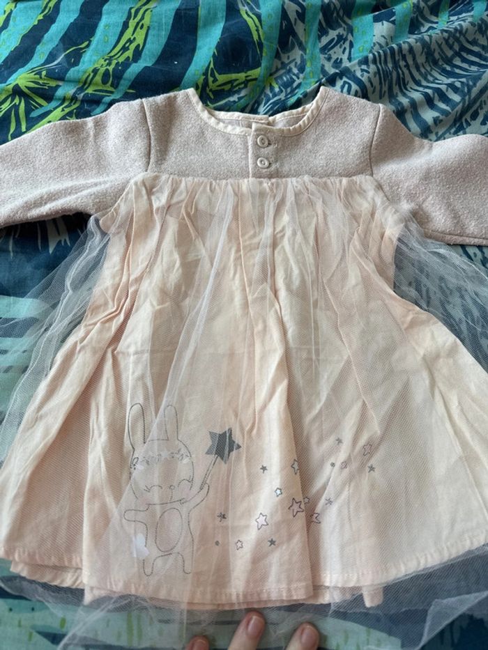 Robe Vertbaudet rose 6 mois - photo numéro 2