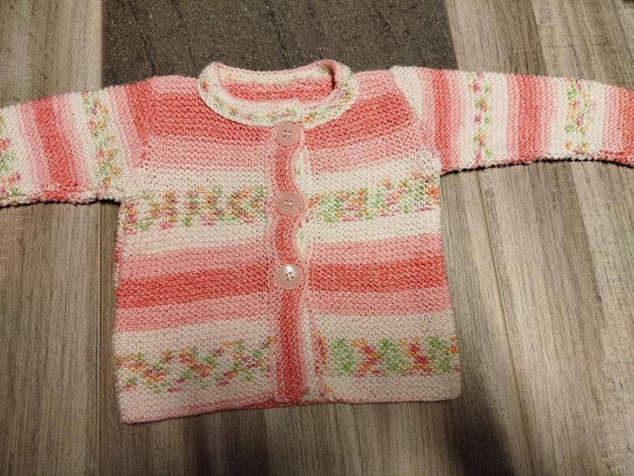 Gilet en laine 3/6 mois