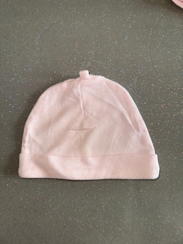 Lot de bonnets naissance fille - photo numéro 3