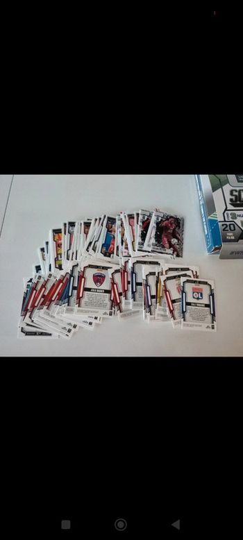 Lot de carte de foot Uber eat 2023/2024