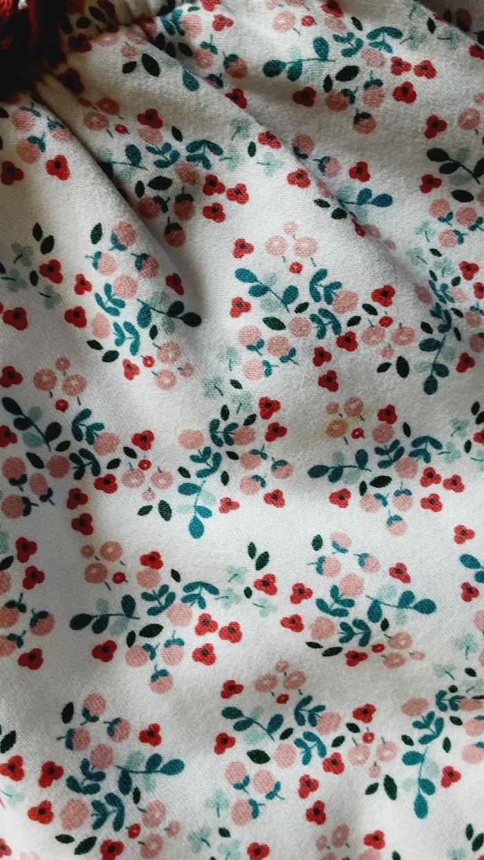 Vêtement fille robe à fleurs Okaïdi 3 ans - photo numéro 2