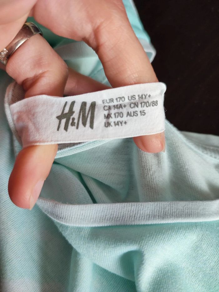 T-shirt manches courtes H&M 14/15 ans 170 cm - photo numéro 4