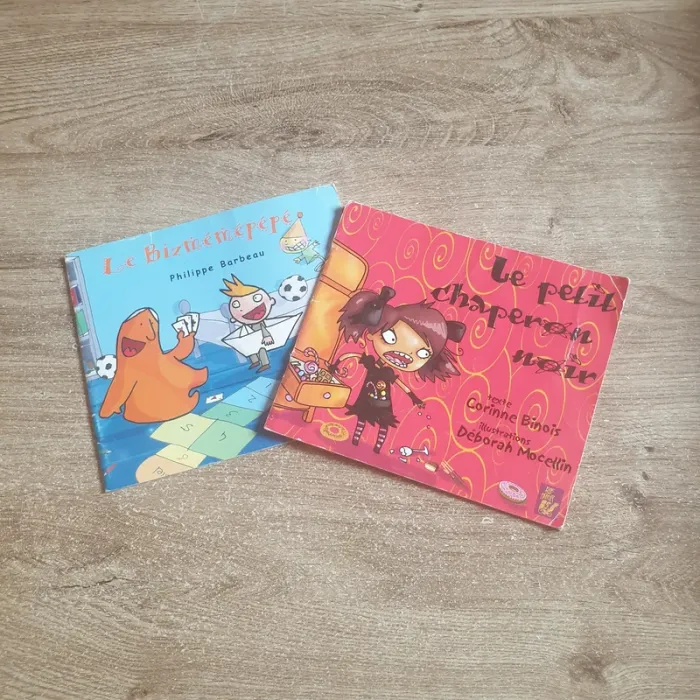⭐ Lot de 2 livres Le bizmémépépé & Le petit chaperon noir #emyfleury_livres