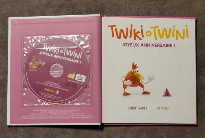 Twiki et Twini - Joyeux anniversaire ! (Col. KIWI) Isabelle Duval - photo numéro 2