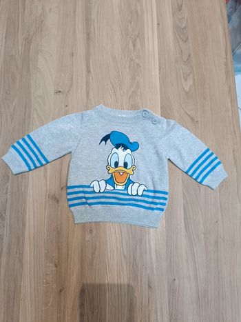 Pull Donald 3 mois 62 cm