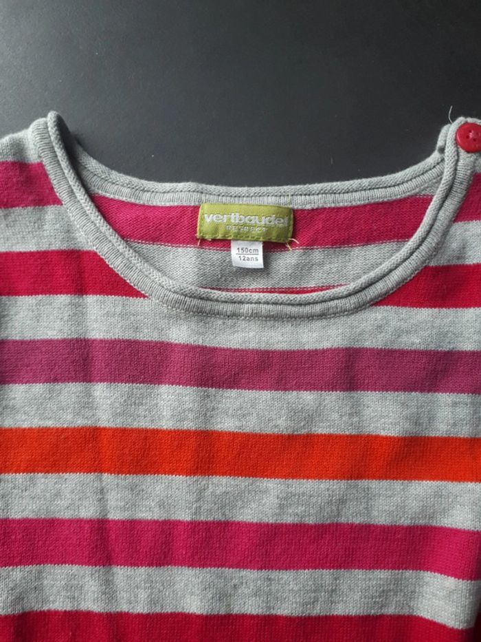 Robe pull manches courtes Verbaudet 12 ans - photo numéro 3