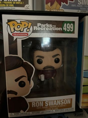 Funko Pop Parcs and Recreation : Ron Swanson #499